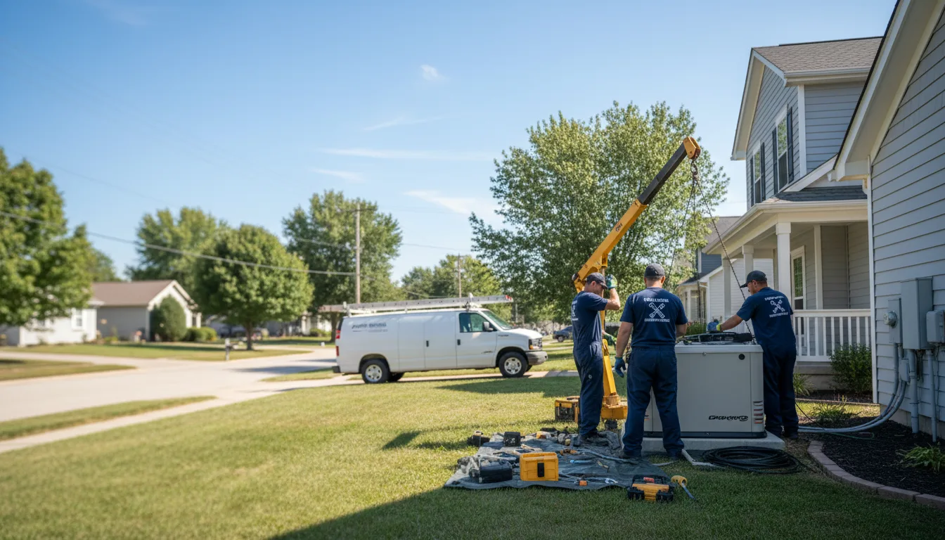 Generator Installation in Gibson City, IL near me